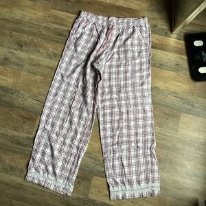 Victoria's Secret Plaid Joggers